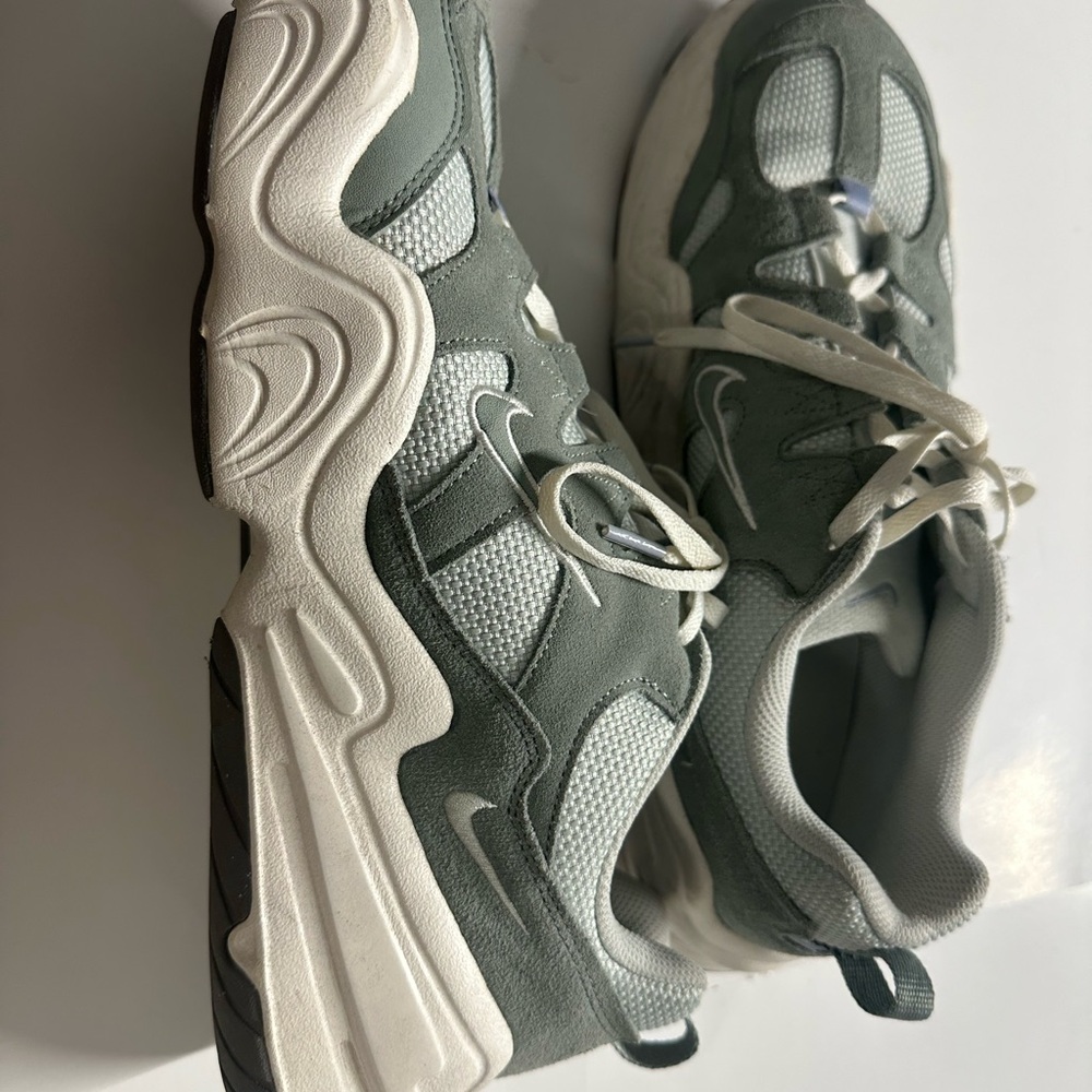 Nike White and Gray Sneakers
